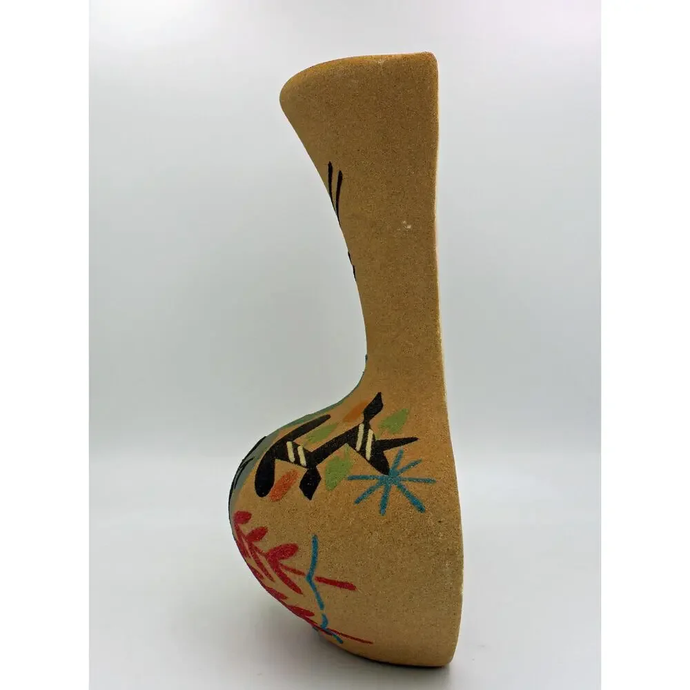 Mollie Bryan Sand Art End of Trail Wall Pocket